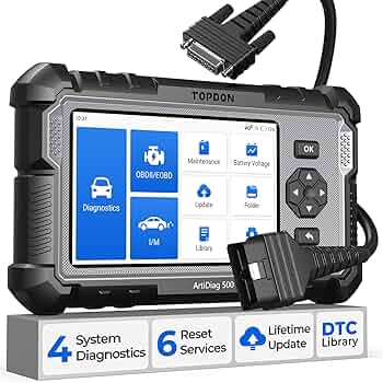 OBD2診断機　TOPDON ArtDiag500S TOPDON OBD2 urządzenie diagnostyczne do samochodu AD500, 4